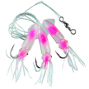 FLADEN Winged Squid 3 Hook Rig
