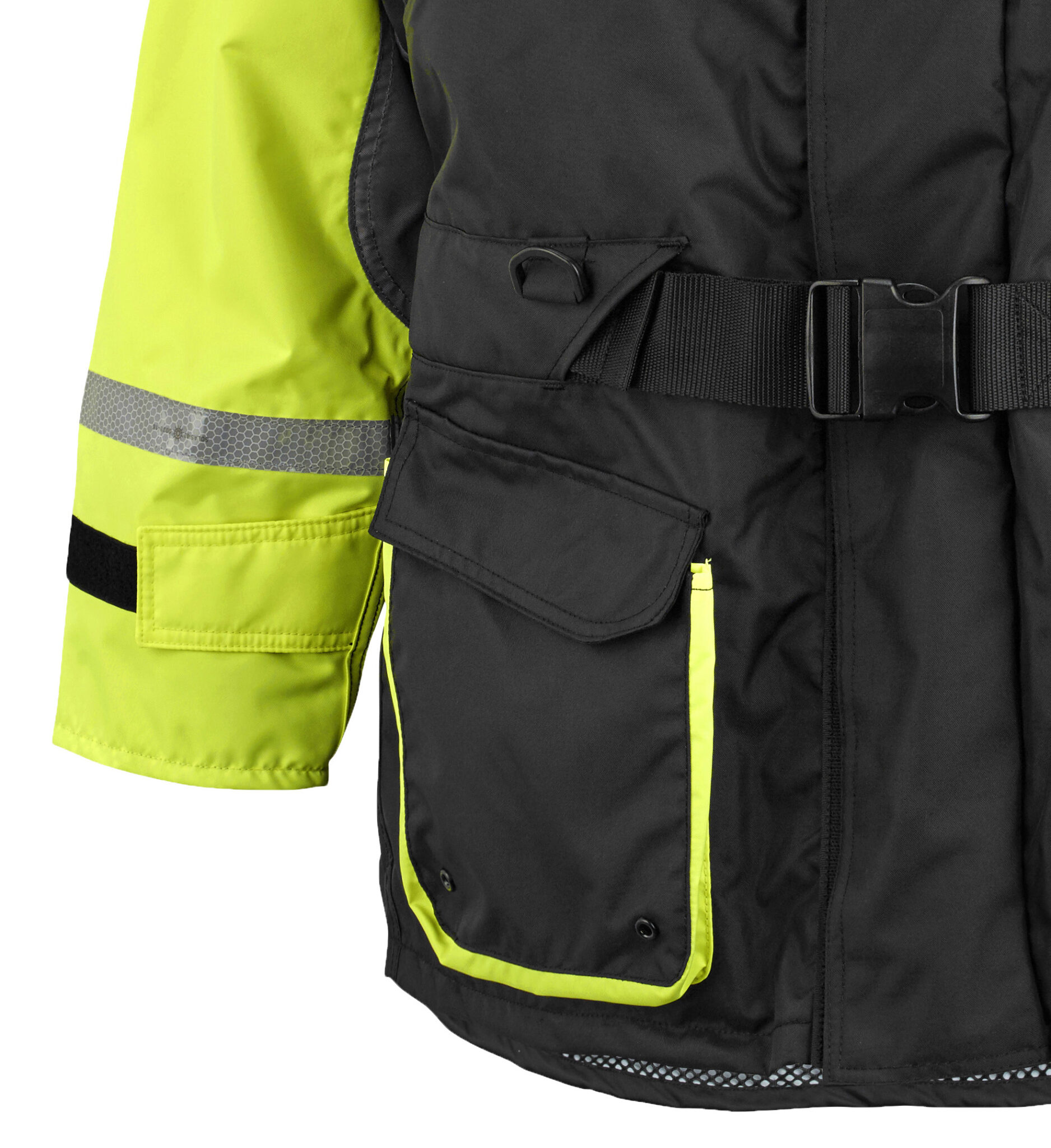 FLADEN ISO 124025 Rescue System Flotation Jacket Black/Yellow YYS