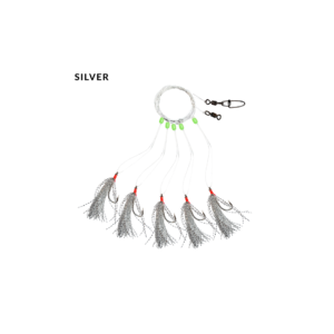 FLADEN Herring/Mackerel Tinsel 5 Hook Rig