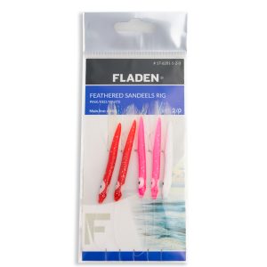 FLADEN Feathered Sandeels Rig - Mainline 60lbs
