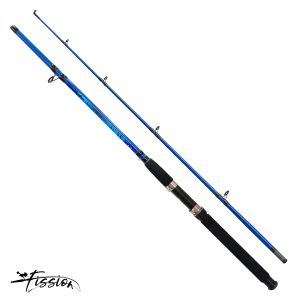 FISSION 2pc Boat Rod Blue